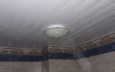 Pr_164_1 рейка 150S белая матовая 3306 Цесал, (Французский дизайн, без вставки)